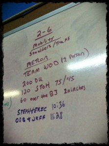2/6/13 WOD