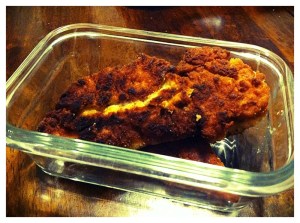 Not the prettiest shot. I'm no photographer but it tasted yummy!