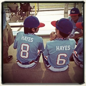 I'm not complaining... these are 2 out 3 (kiddos) reasons life gets hectic. They make my heart smile!