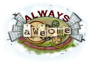 Always Awesome Tshirt  small design