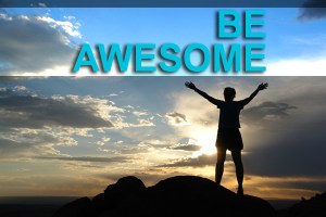 beawesome_on-mountain-top