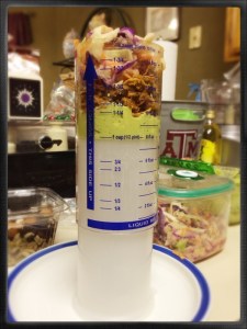 My contraption, nothing like what the cookbook asks for!